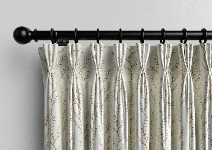 Boughton Faux Silk, Ruby - Made to Measure Curtains - Image 11